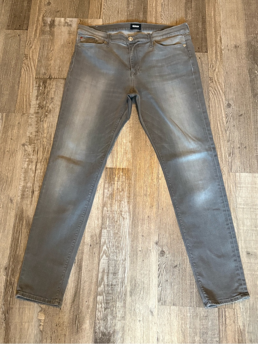 Hudson Jeans Women’s Grey Skinny Stretch Denim